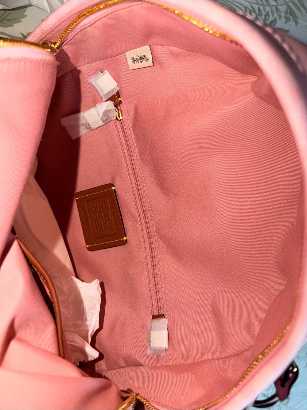 Coach Pink Powder Backpack - Picture 2 of 5